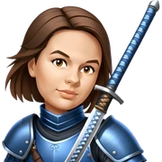 Samurai Defender sticker