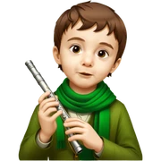 Celtic Piper sticker