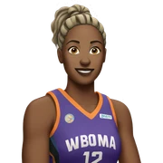 WNBA basketball sticker