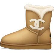 Chanel Ugg sticker