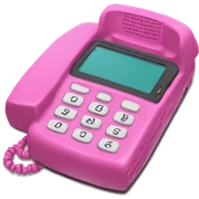 2000 flip phone pink  sticker