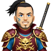 Samurai Leader sticker