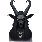 Goth Baphomet sticker