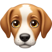 pretty puppy sticker