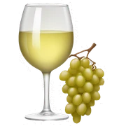 white wine  sticker