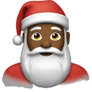 Santa sticker