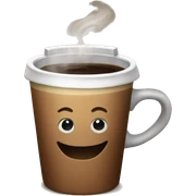 Coffee sticker