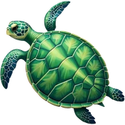 sea turtle sticker