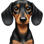 black-and-tan-dachshund sticker