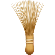 whisker for whisking in bamboo material sticker