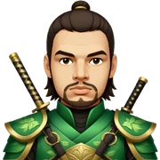 Emerald Samurai sticker