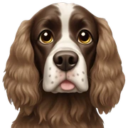 Boyken spaniel sticker