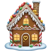 gingerbread house sticker