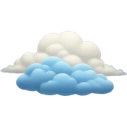 blue sky sticker