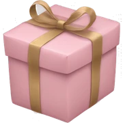 light pink package sticker