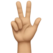 Yvl handsign sticker