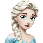 Elsa frozen  sticker