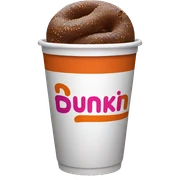 Dunkin  sticker