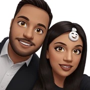 smiling couple portrait together sticker