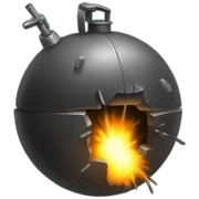 bomb sticker