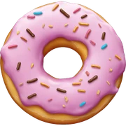 Donut sticker