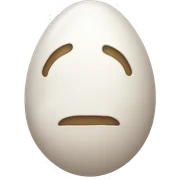 egg.  sticker