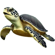 Sea turtle sticker