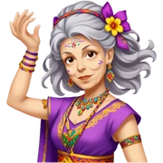 Traditional Dancer sticker