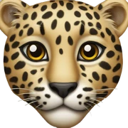 leopard sticker