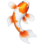 Koi fish sticker