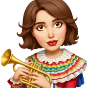 Mariachi Trumpet Player sticker