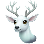 Ghost deer sticker