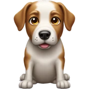 dog pooping sticker