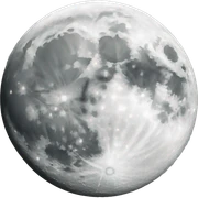 White moon emoji  sticker