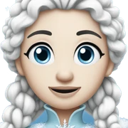 Snow queen sticker