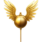 Harry Potter golden snitch sticker