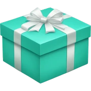 Tiffany gift box  sticker