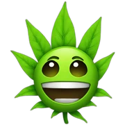 weed halloween sticker