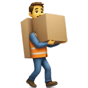 Moving furniture guys  sticker