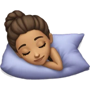 Ariana Grande sleeping sticker