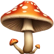 trippy mushroom sticker