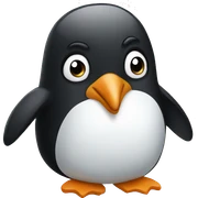 Penguin sticker
