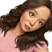 realistic portrait of girl sticker