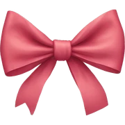 Bow sticker