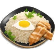 Hianese chicken and rice sticker