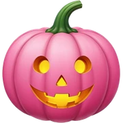 pink pumpkin sticker
