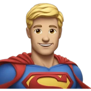 Super man sticker