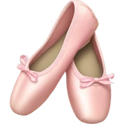 ballet shoes sticker