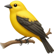 Yellow Bird  sticker