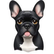French Bulldog sticker